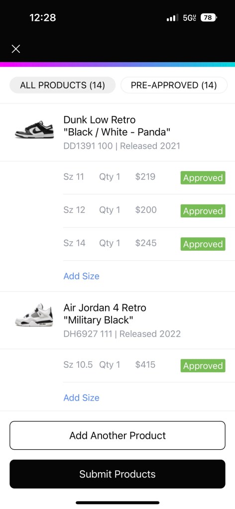 StadiumSupply App for Sneaker Consignors - Tools For Resellers