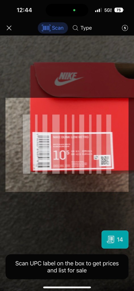 StadiumSupply App for Sneaker Consignors
