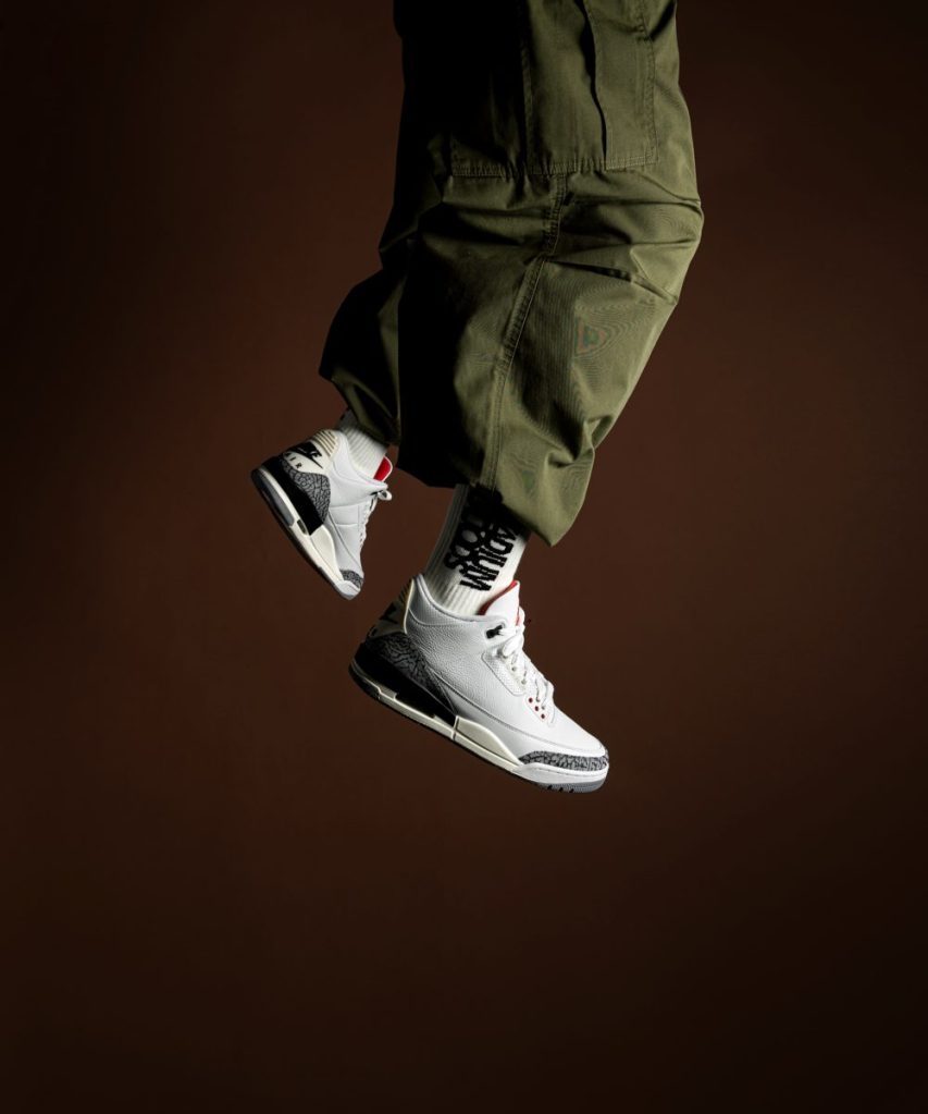 Air Jordan 3 "White Cement Reimagined - On-Foot Images